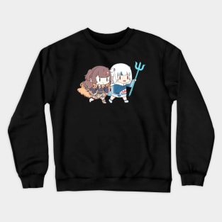 Gura and Anya Hololive Crewneck Sweatshirt